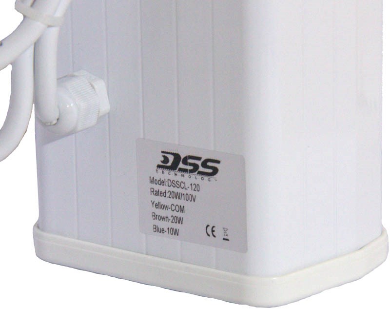 DSSCL-120 Речевой оповещатель 4х2.5'', 20/30 Вт